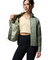 The Columbia Womens Sienna Hill Quilted Jacket in Safari