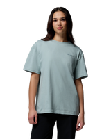 Rolling Bend™ Graphic Oversized T-Shirt in Crushed Blue & Floral Groove