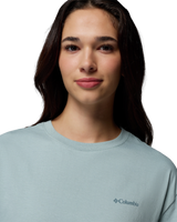 Rolling Bend™ Graphic Oversized T-Shirt in Crushed Blue & Floral Groove