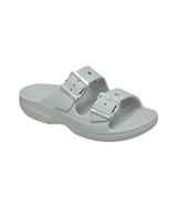 Metallic Buckle Saturday Sandals in Atmosphere