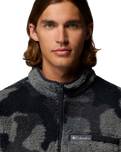 Rugged Ridge™ High Pile Half Zip Fleece Jacket in Black Mod Camo