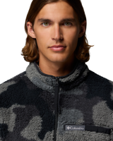 Rugged Ridge™ High Pile Half Zip Fleece Jacket in Black Mod Camo