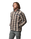The Columbia Mens Rugged Ridge™ High Pile Half Zip Fleece Jacket in Dark Stone Twills