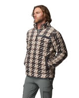 The Columbia Mens Rugged Ridge™ High Pile Half Zip Fleece Jacket in Dark Stone Twills