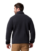 The Columbia Mens Rugged Ridge™ High Pile Full Zip Fleece Jacket in Black