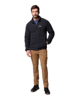 The Columbia Mens Rugged Ridge™ High Pile Full Zip Fleece Jacket in Black