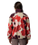 Sequoia Grove™ Printed Half Zip Fleece Jacket in Washed Red & Ikatbloom