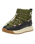 Whitney III Slip On Waterproof Boots in Utility Green & Black