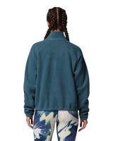 Jasper Ridge™ Pebbled Full Snap Fleece Jacket in Everblue