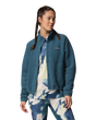 Jasper Ridge™ Pebbled Full Snap Fleece Jacket in Everblue