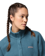Jasper Ridge™ Pebbled Full Snap Fleece Jacket in Everblue