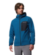 The Columbia Mens Tall Heights™ III Hooded Softshell Jacket in Phoenix Blue & Black