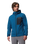 The Columbia Mens Tall Heights™ III Hooded Softshell Jacket in Phoenix Blue & Black