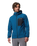 The Columbia Mens Tall Heights™ III Hooded Softshell Jacket in Phoenix Blue & Black