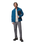 The Columbia Mens Tall Heights™ III Hooded Softshell Jacket in Phoenix Blue & Black
