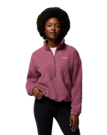 Timber Meadow™ MTR 1/2 Zip Fleece Jacket in Antique Mauve