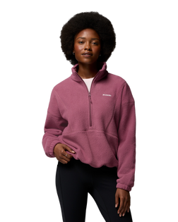 Timber Meadow™ MTR 1/2 Zip Fleece Jacket in Antique Mauve