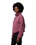 Timber Meadow™ MTR 1/2 Zip Fleece Jacket in Antique Mauve
