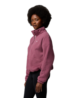 Timber Meadow™ MTR 1/2 Zip Fleece Jacket in Antique Mauve