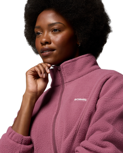 Timber Meadow™ MTR 1/2 Zip Fleece Jacket in Antique Mauve