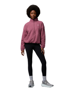 Timber Meadow™ MTR 1/2 Zip Fleece Jacket in Antique Mauve