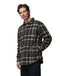 The Columbia Mens Hunter Arch™ Shirt Jacket in Greenscape Track Plaid