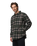 The Columbia Mens Hunter Arch™ Shirt Jacket in Greenscape Track Plaid