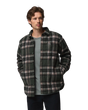 The Columbia Mens Hunter Arch™ Shirt Jacket in Greenscape Track Plaid