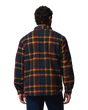 The Columbia Mens Hunter Arch™ Shirt Jacket in Collegiate Navy Track Plaid