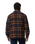 The Columbia Mens Hunter Arch™ Shirt Jacket in Collegiate Navy Track Plaid