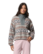Sequoia Grove™ II Printed Half Zip Fleece Jacket in Iron Wizard Island
