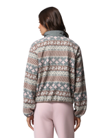 Sequoia Grove™ II Printed Half Zip Fleece Jacket in Iron Wizard Island
