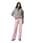 Sequoia Grove™ II Printed Half Zip Fleece Jacket in Iron Wizard Island