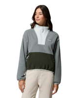 Sequoia Grove™ II Half Zip Fleece Jacket in Sedona Sage, Greenscape & Tea Light
