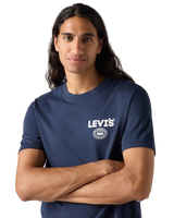 The Levi's® Mens Graphic Crewneck Coolmax T-Shirt in Navy Blazer