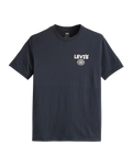The Levi's® Mens Graphic Crewneck Coolmax T-Shirt in Navy Blazer