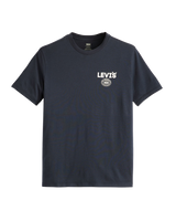 The Levi's® Mens Graphic Crewneck Coolmax T-Shirt in Navy Blazer