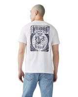 The Levi's® Mens Classic Graphic T-Shirt in Brin Music Inspired White