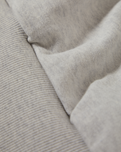 The Brixton Mens Embroidered Heavyweight Crew Sweatshirt in Heather Grey Ash