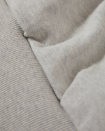 The Brixton Mens Embroidered Heavyweight Crew Sweatshirt in Heather Grey Ash