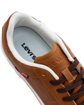 The Levi's® Mens Piper Shoes (2022) in Medium Brown