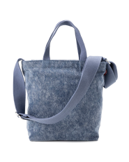 Mini Icon Tote Bag in Denim