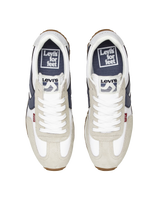 The Levi's® Mens Stryder Shoes in Regular White & Navy