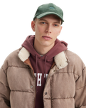 The Levi's® Mens Holiday Cord Cap in Dark Green