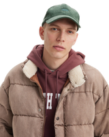 The Levi's® Mens Holiday Cord Cap in Dark Green
