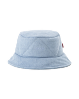The Levi's® Womens Puffer Holiday Bucket Hat in Jeans Blue