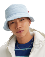 The Levi's® Womens Puffer Holiday Bucket Hat in Jeans Blue