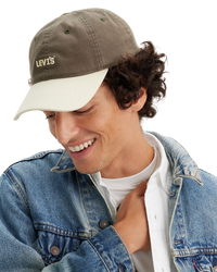 The Levi's® Mens Headline Cap in Army Green