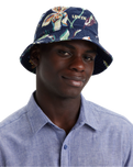 The Levi's® Womens Headline Bucket Hat in Navy Blue