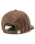 The Levi's® Mens Relaxed Dad Heritage Cap in Dark Brown